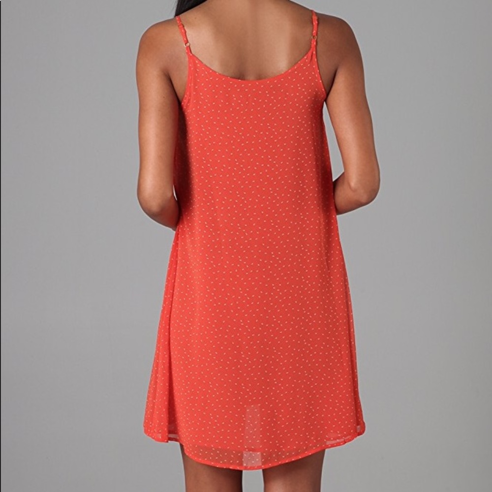 PJK Patterson J. Kincaid Olivia Dress in Coral - Picture 2 of 3